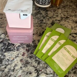 Pink Collagen Ampoule Pad